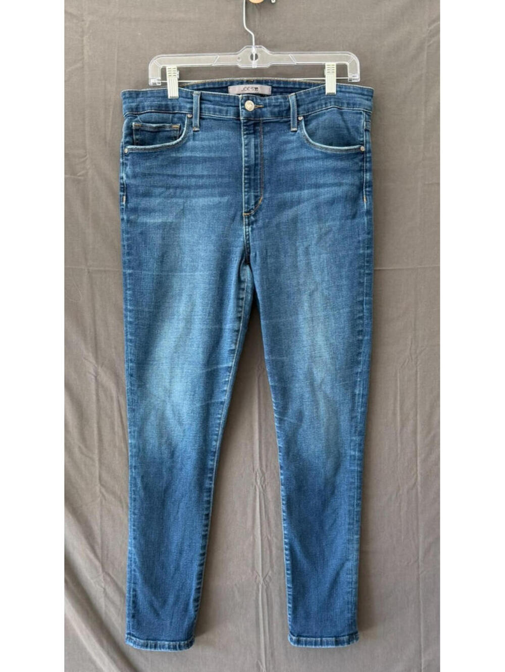 Joe's Jeans High Rise Skinny Ankle Denim Blue Jeans Women's Size 32 Stretch